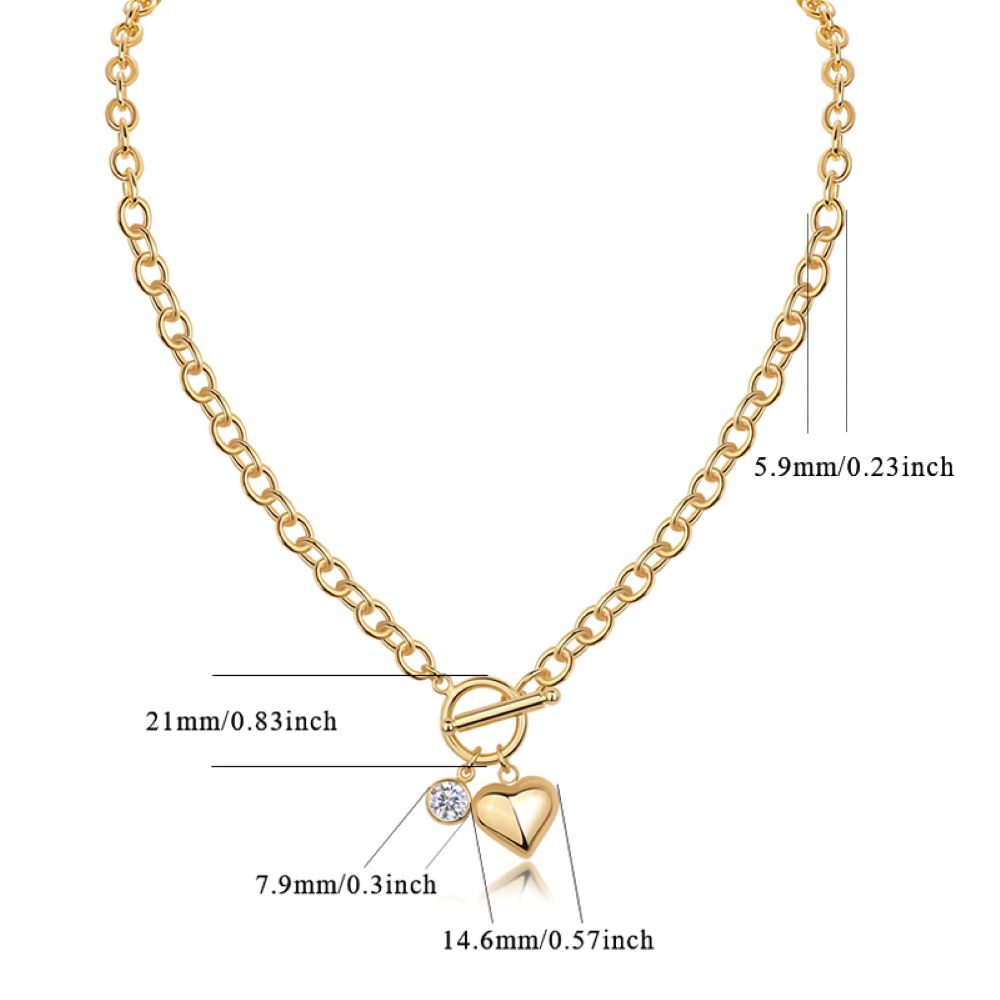 N15124-G Shooting Star Wish Moissanite Pendant Necklace – Elegant S925 Silver Jewelry